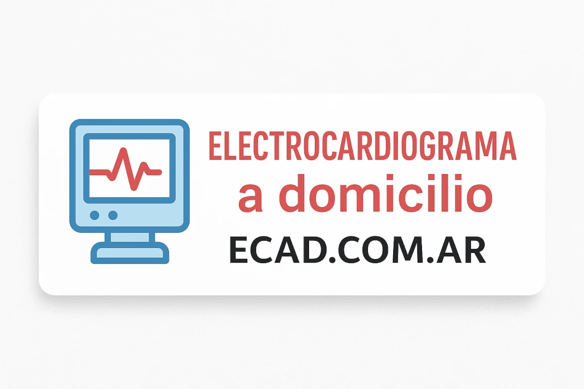 Servicio Exclusivamente a Domicilio: Electrocardiograma.